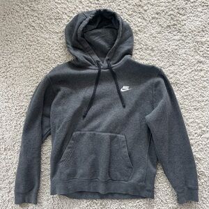 Dark grey nike hoodie